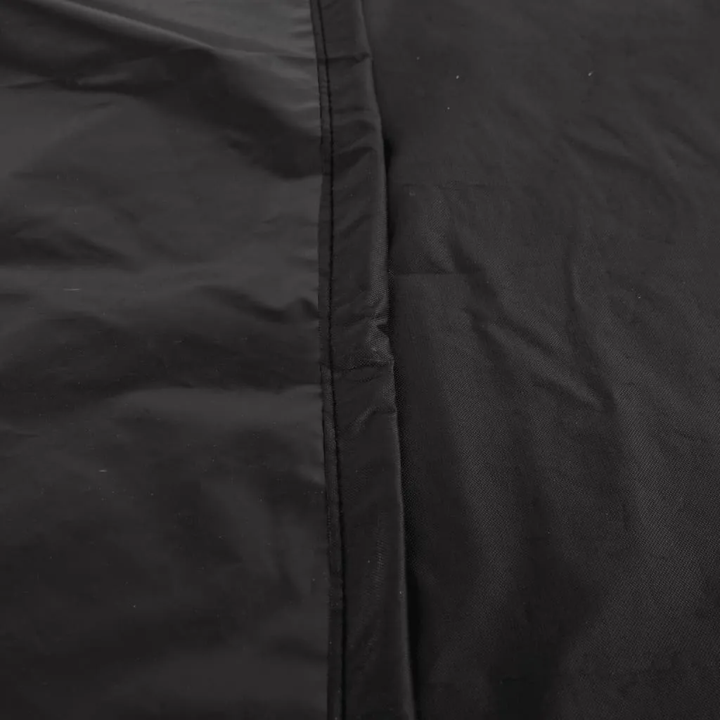 3-Seater Bench Cover Black 175x85x68/94 cm 420D Oxford
