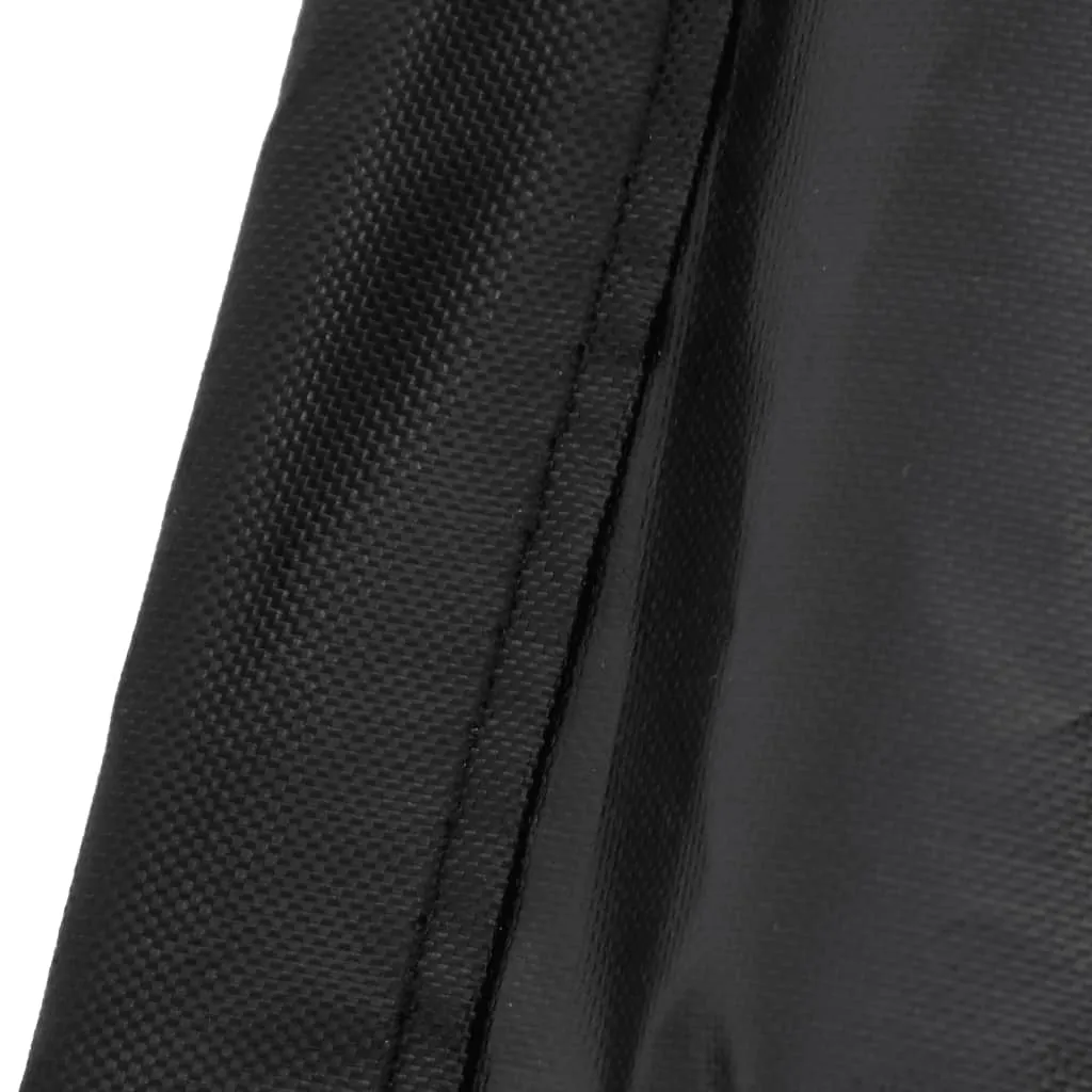 3-Seater Bench Cover Black 175x85x68/94 cm 420D Oxford