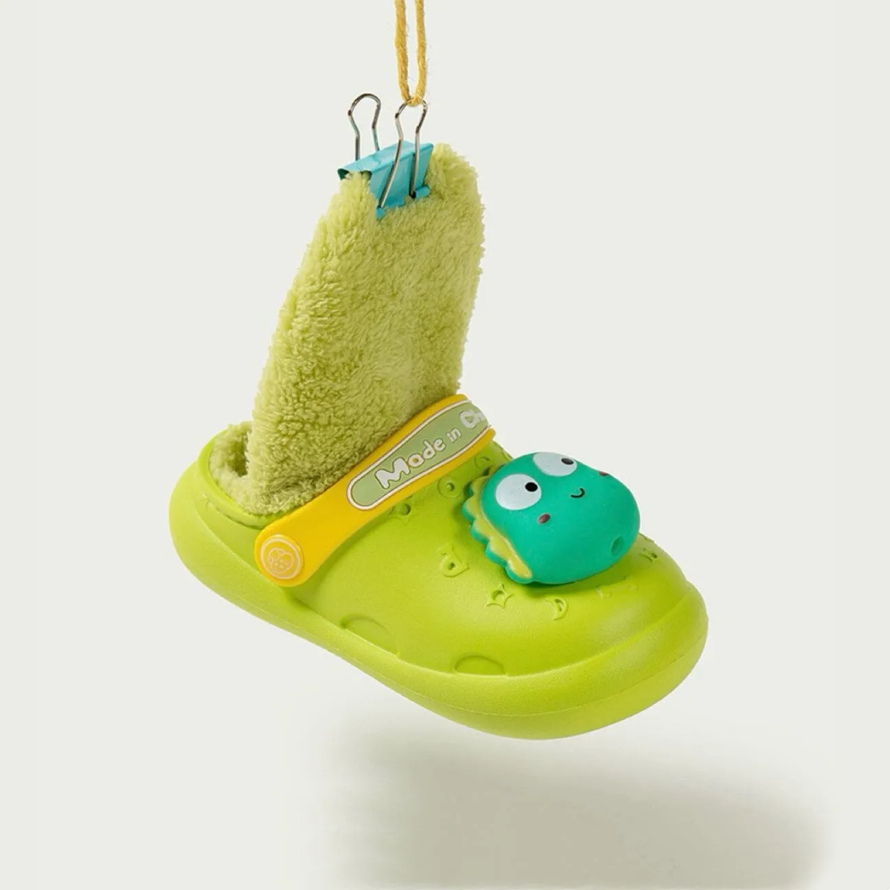 3D Cartoon Waterproof Plush Sandals