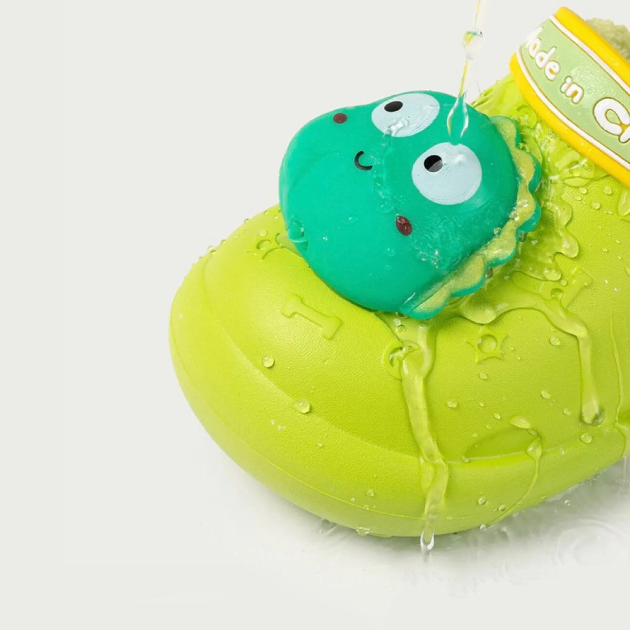 3D Cartoon Waterproof Plush Sandals