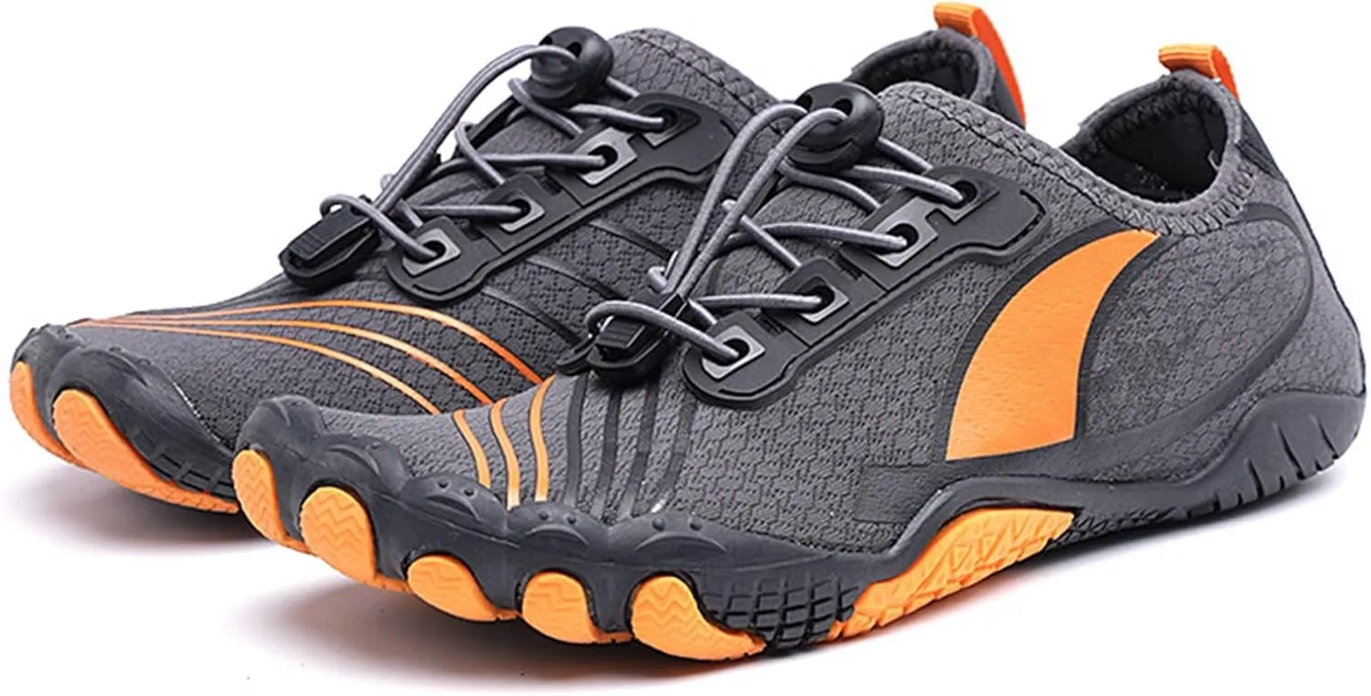 Adult Surf Swim Shoes,Outdoor Sport Lightweight Diving Aqua Water Shoes Men,Summer Quick-Dry Soft Non-Slip Hiking Training Barefoot Shoes Women,Unisex,with Draining Hole