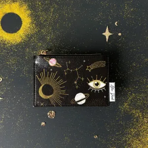 After Dark Black Zip Purse