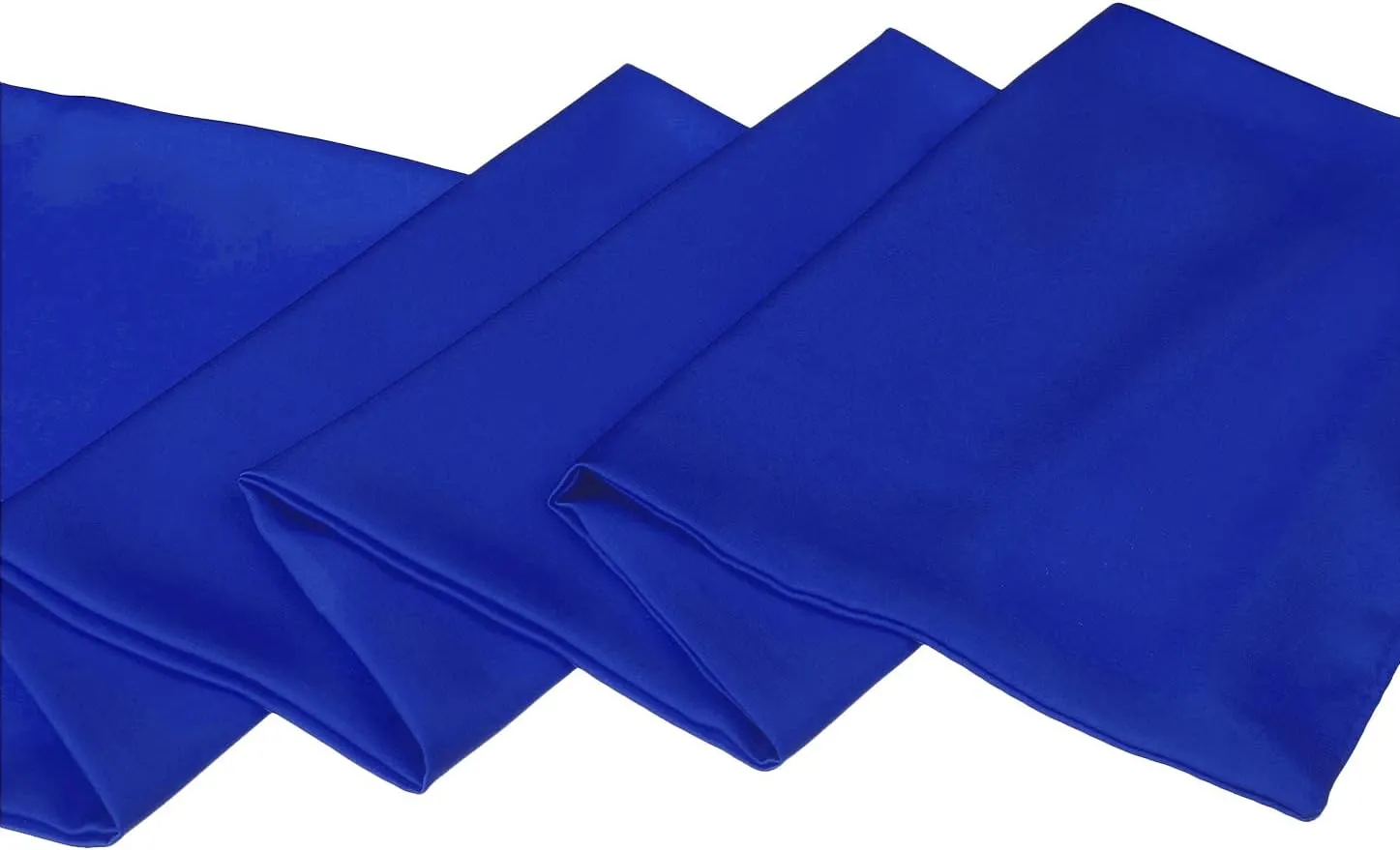 Allegra K Skinny Silky Solid Color Long Scarves Waistband Neck Wraps for Women