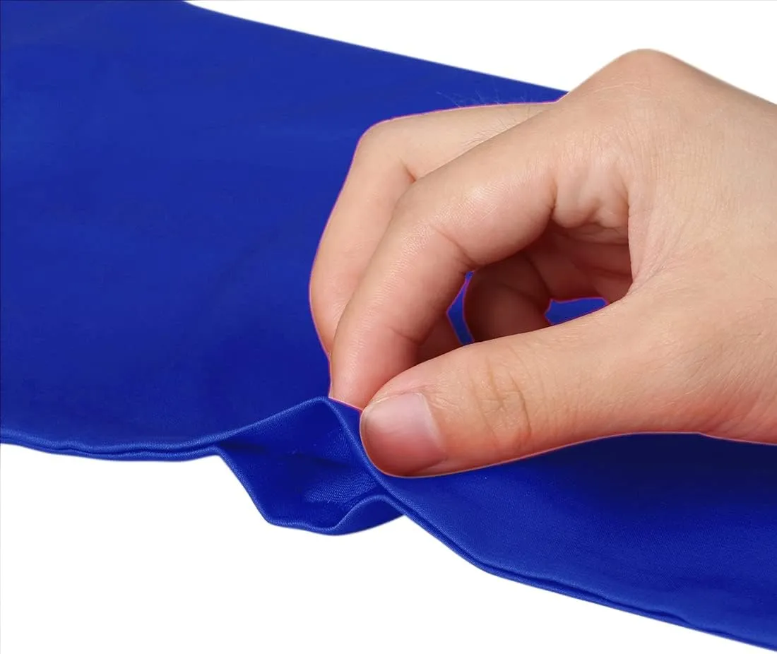 Allegra K Skinny Silky Solid Color Long Scarves Waistband Neck Wraps for Women