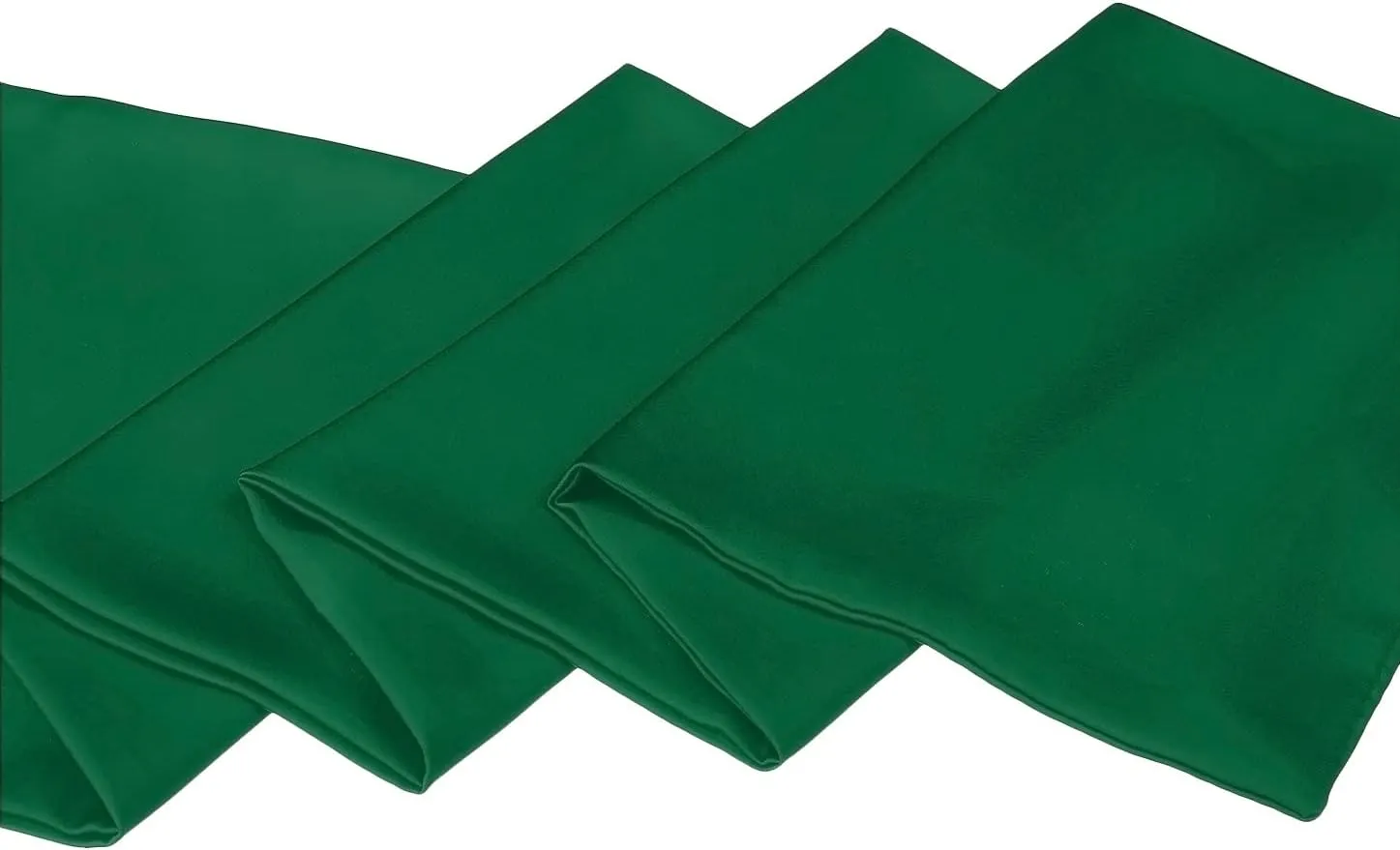 Allegra K Skinny Silky Solid Color Long Scarves Waistband Neck Wraps for Women