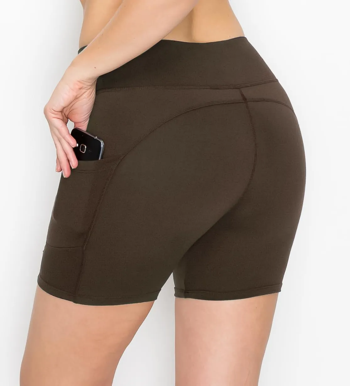 ALWAYS Women's Super Soft Biker Shorts - 3" / 5" / 8" High Waisted Yoga Running Dance Spandex Shorts