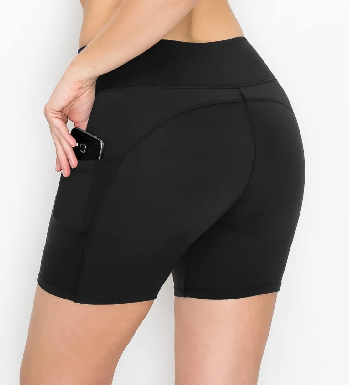 ALWAYS Women's Super Soft Biker Shorts - 3" / 5" / 8" High Waisted Yoga Running Dance Spandex Shorts