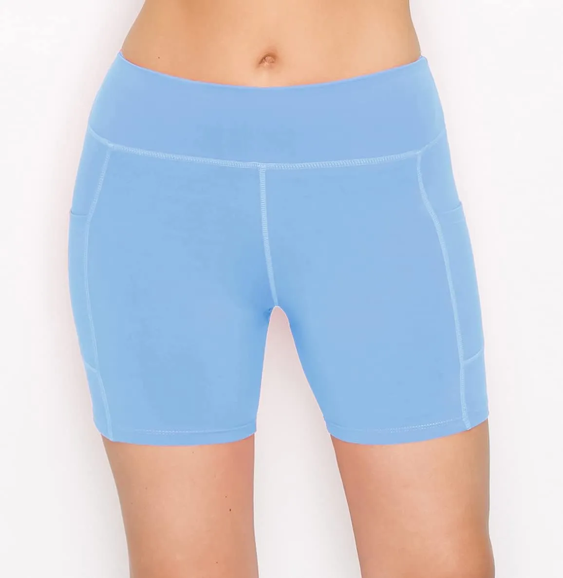 ALWAYS Women's Super Soft Biker Shorts - 3" / 5" / 8" High Waisted Yoga Running Dance Spandex Shorts