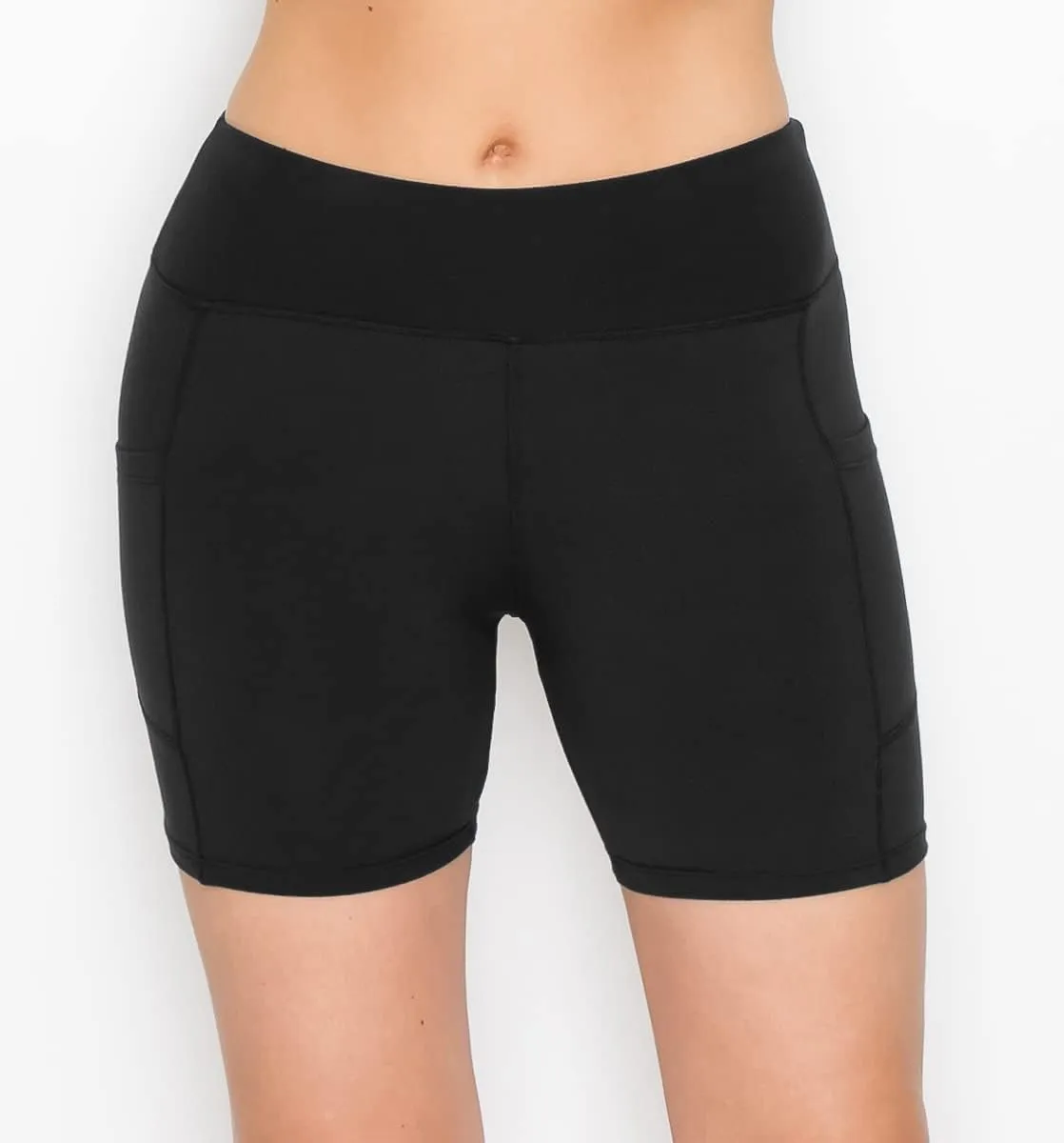 ALWAYS Women's Super Soft Biker Shorts - 3" / 5" / 8" High Waisted Yoga Running Dance Spandex Shorts
