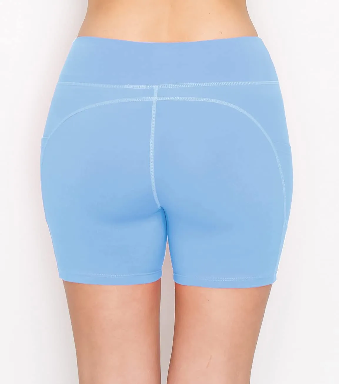 ALWAYS Women's Super Soft Biker Shorts - 3" / 5" / 8" High Waisted Yoga Running Dance Spandex Shorts