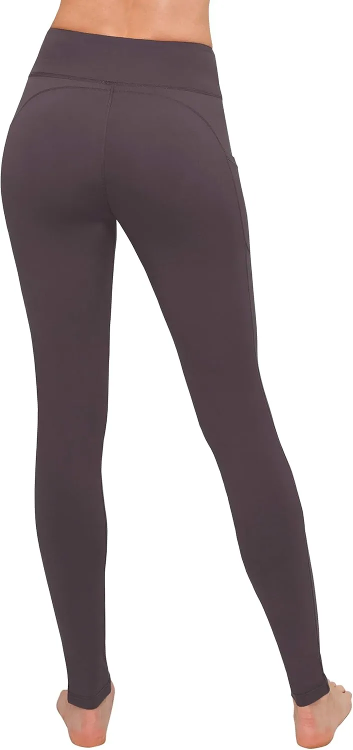 ALWAYS Women's Yoga Leggings - High Waist Premium Soft Solid Stretch High Waist Legging Pants