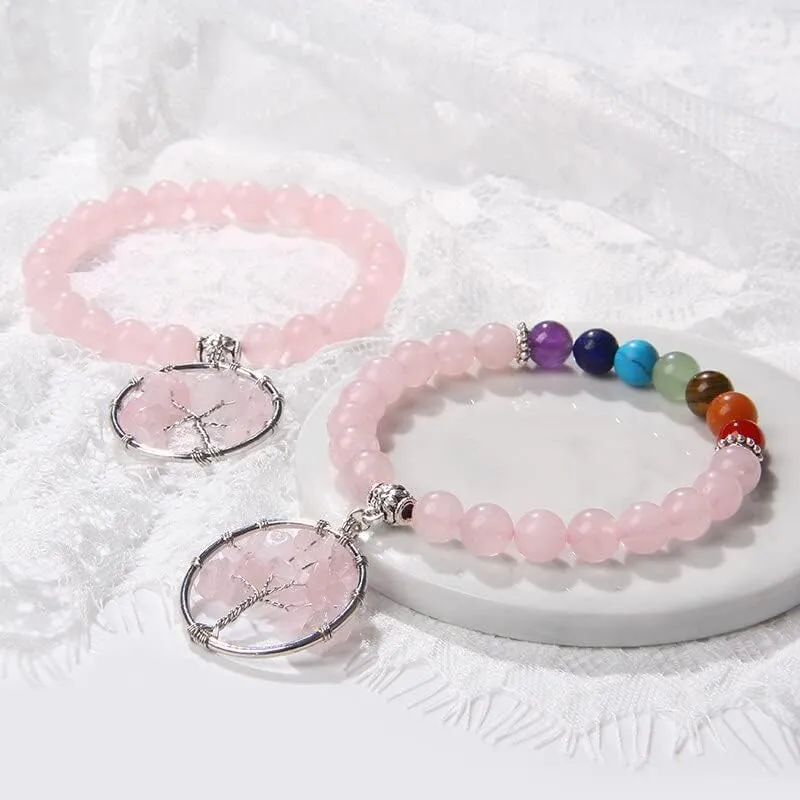 Angel Wing Charm Bracelet Women Natural Multi Color Semiprecious Beads Bangle Gorgeous Hand Make Friendship Bracelet Jewelry - ( Metal Color: 7; Length: 23cm )