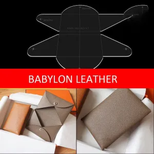 BABYLON™ Leather Business Card Holder Pattern AAB-162