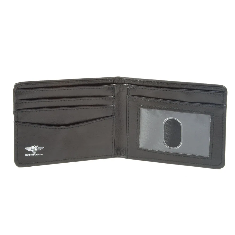 Bi-Fold Wallet - Classic TMNT Turtles Battle Pose9   TEENAGE MUTANT NINJA TURTLES Logo Splatter Greens
