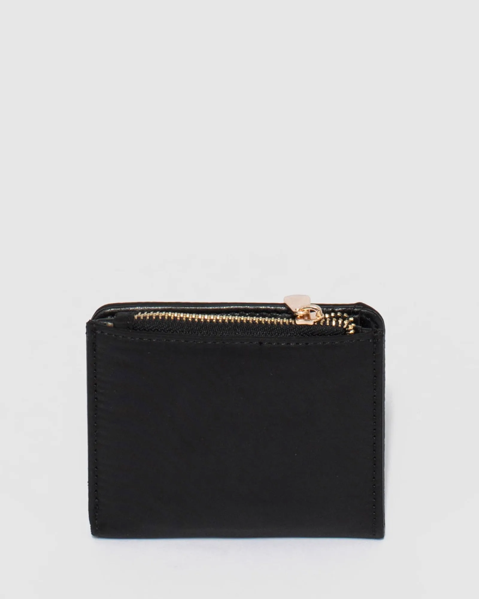 Black And Gold Han Mini Wallet