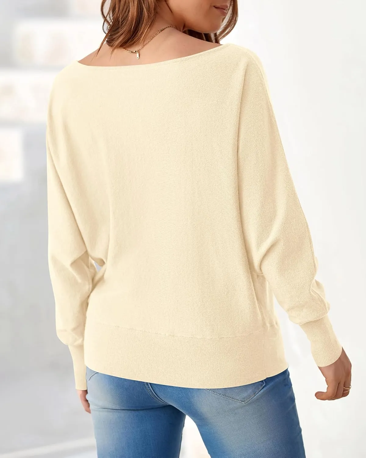 BTFBM Womens Trendy Off Shoulder Sweater 2025 Fall Long Sleeve Casual Loose Tunics Asymmetrical Pullover Going Out Tops