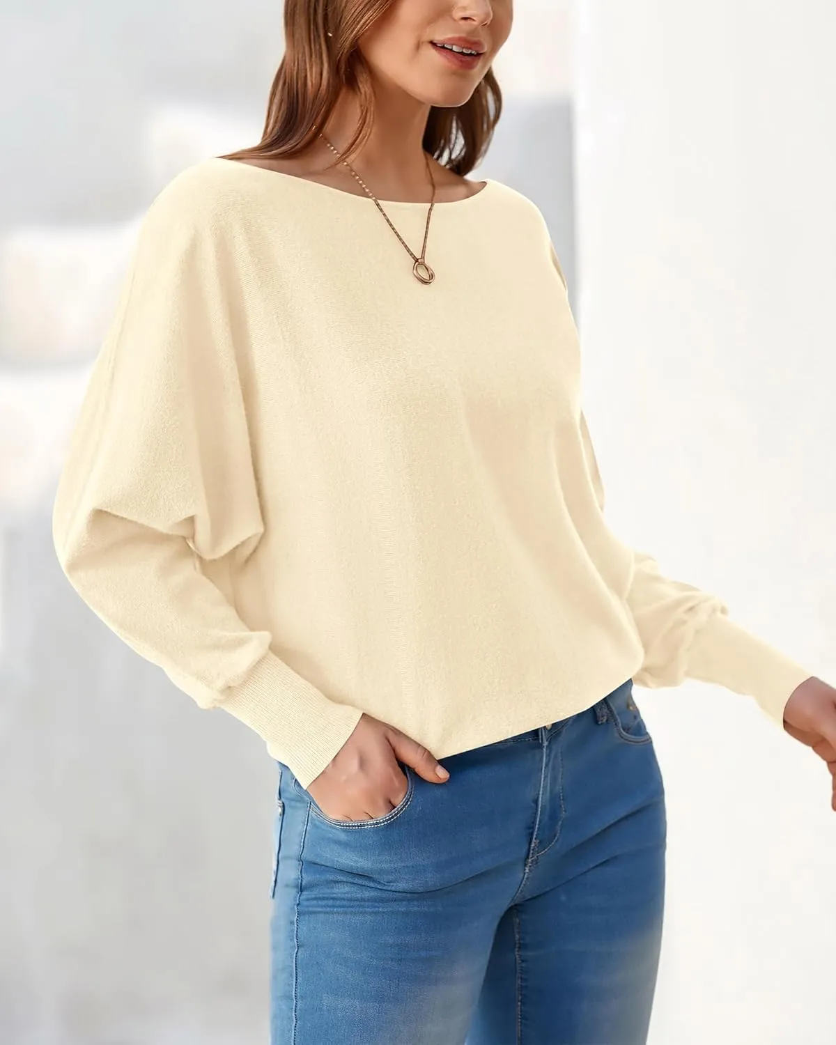 BTFBM Womens Trendy Off Shoulder Sweater 2025 Fall Long Sleeve Casual Loose Tunics Asymmetrical Pullover Going Out Tops