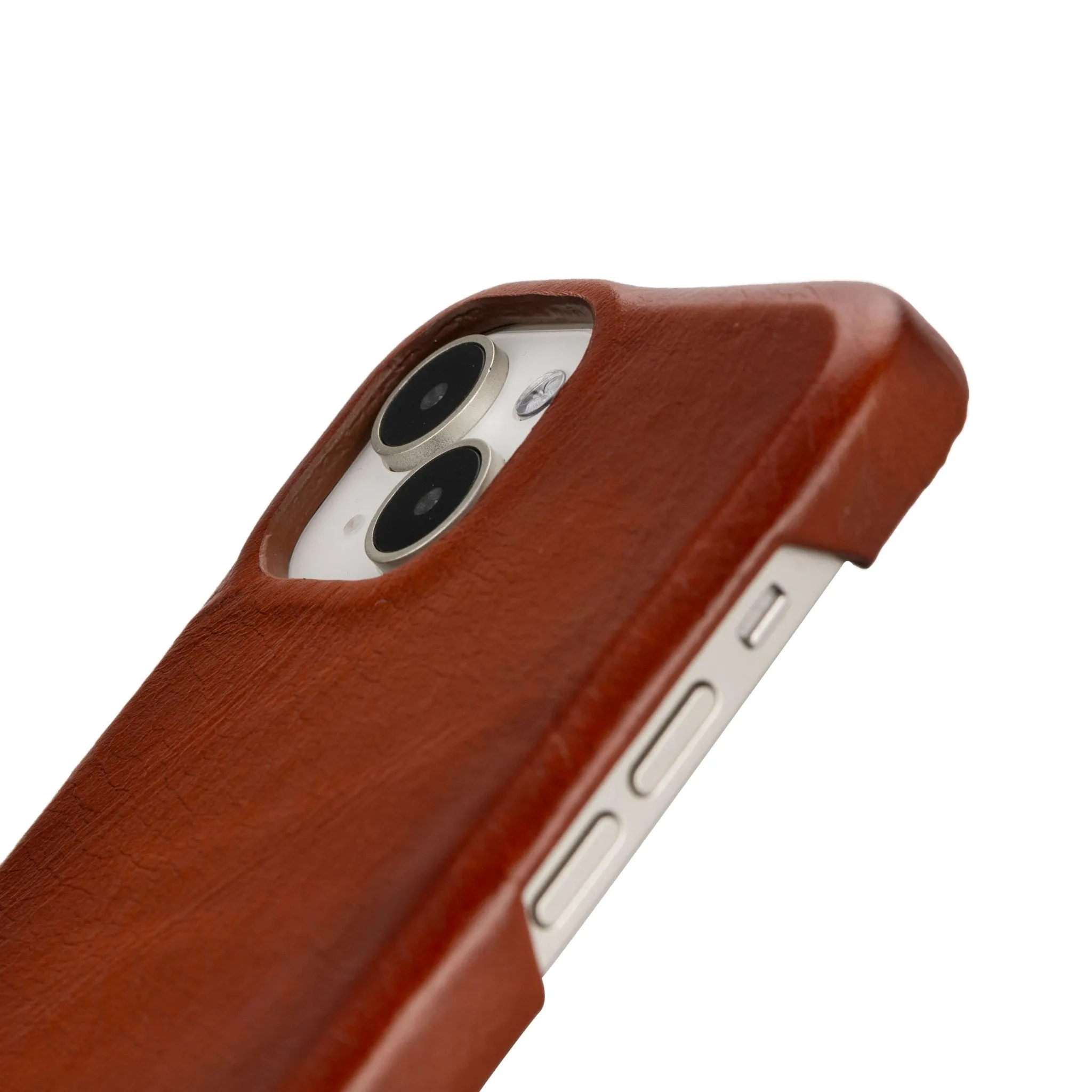 Burkley iPhone 16 Plus Wallet Case, Burnished Tan