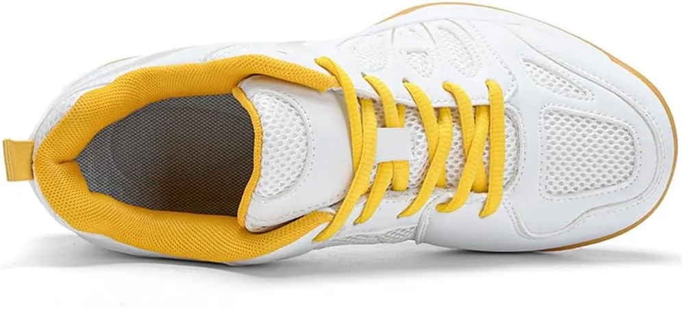 CHUUMEE Tennis Shoes Lightweight Pickleball All Court Shoes Indoor Outdoor Badminton Sneaker with Arch Support Court Training