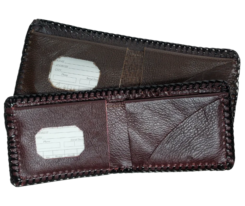 Classic Bi-Fold Laced Wallet