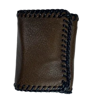Classic Tri-Fold Laced Wallet