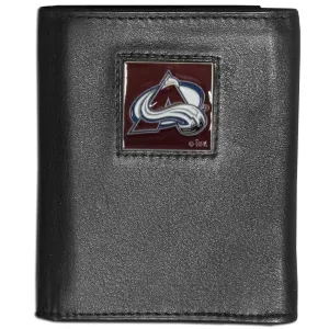 Colorado Avalanche® Leather Tri-fold Wallet