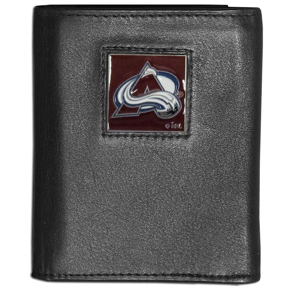 Colorado Avalanche® Leather Tri-fold Wallet