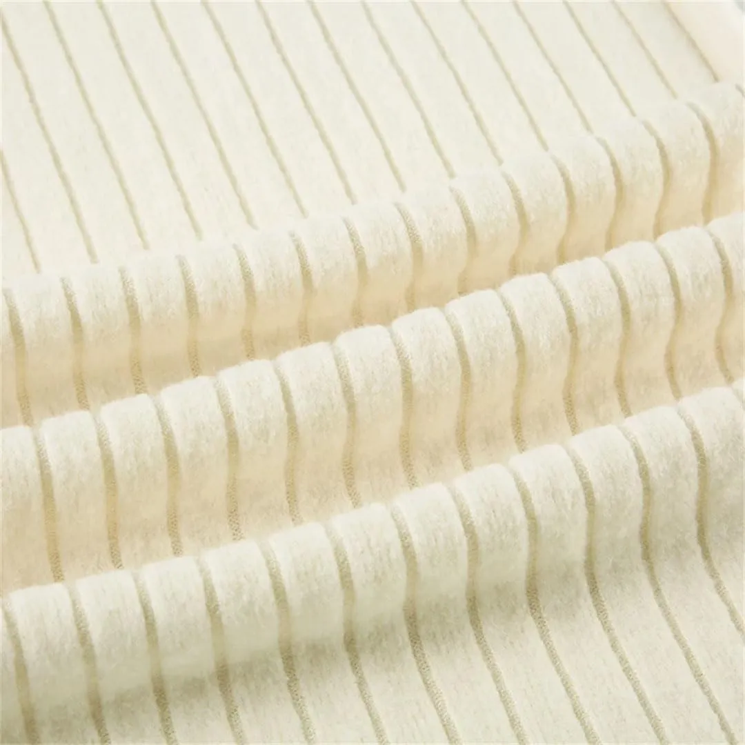 DBFBDTU Women Solid Knitted Pants Loose Mid-Waisted Straight Pants Streetwear Office Warm Trouser