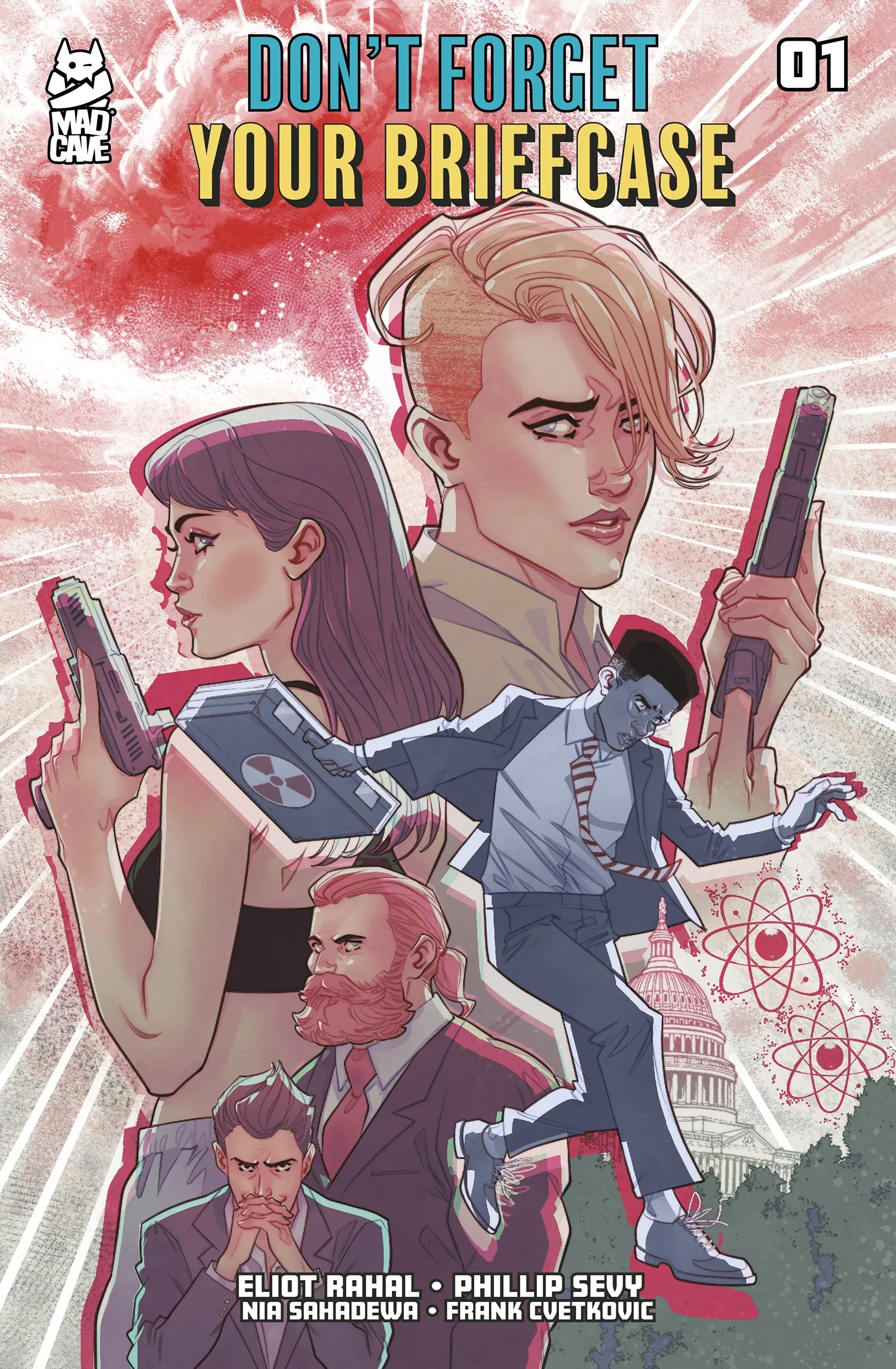 DONT FORGET YOUR BRIEFCASE #1 COVER B MARGUERITE SAUVAGE VARIANT