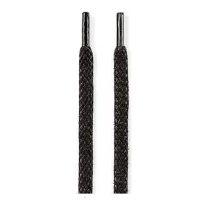 ECCO Flat Cotton Shoelace - Black