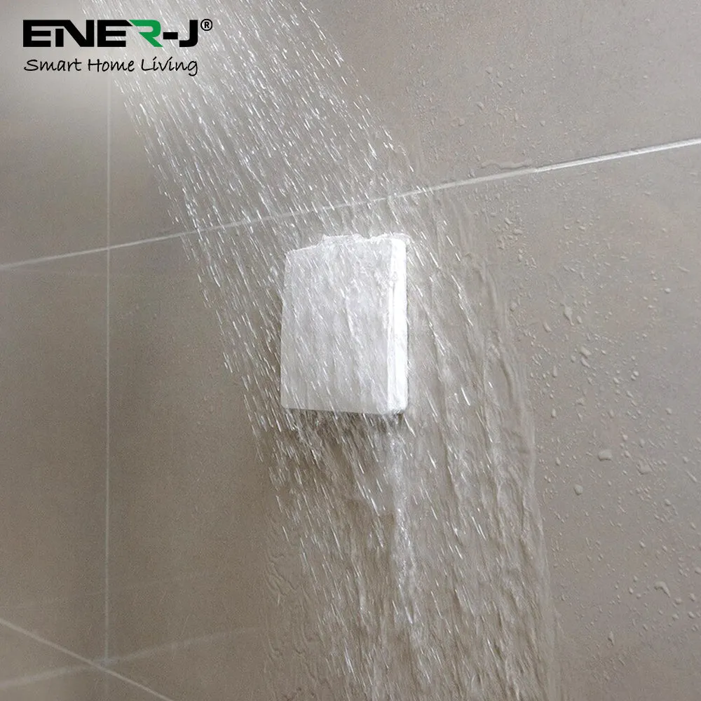 ENER-J Wireless Kinetic 3 Gang Switch ECO SERIES (Silver body)