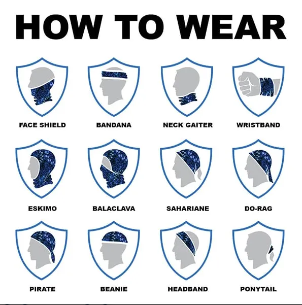 Face Shield Bandana  Temptress