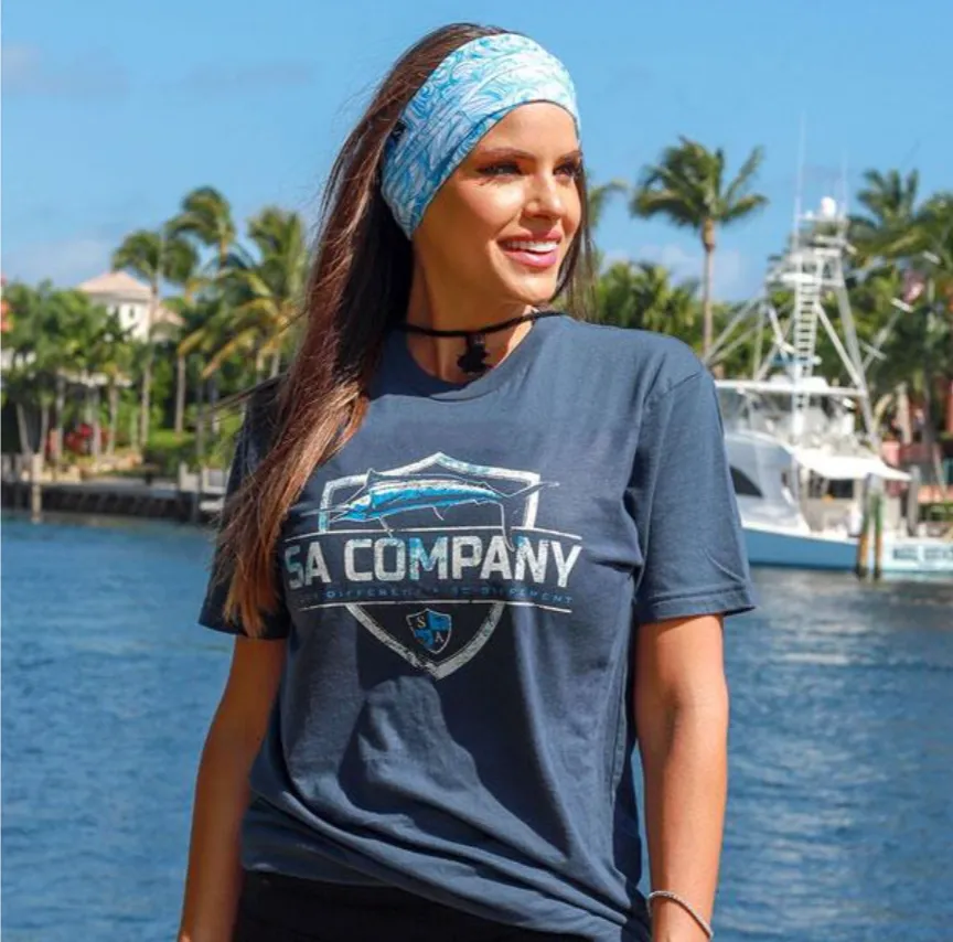 Face Shield Bandana  Tidal Waves