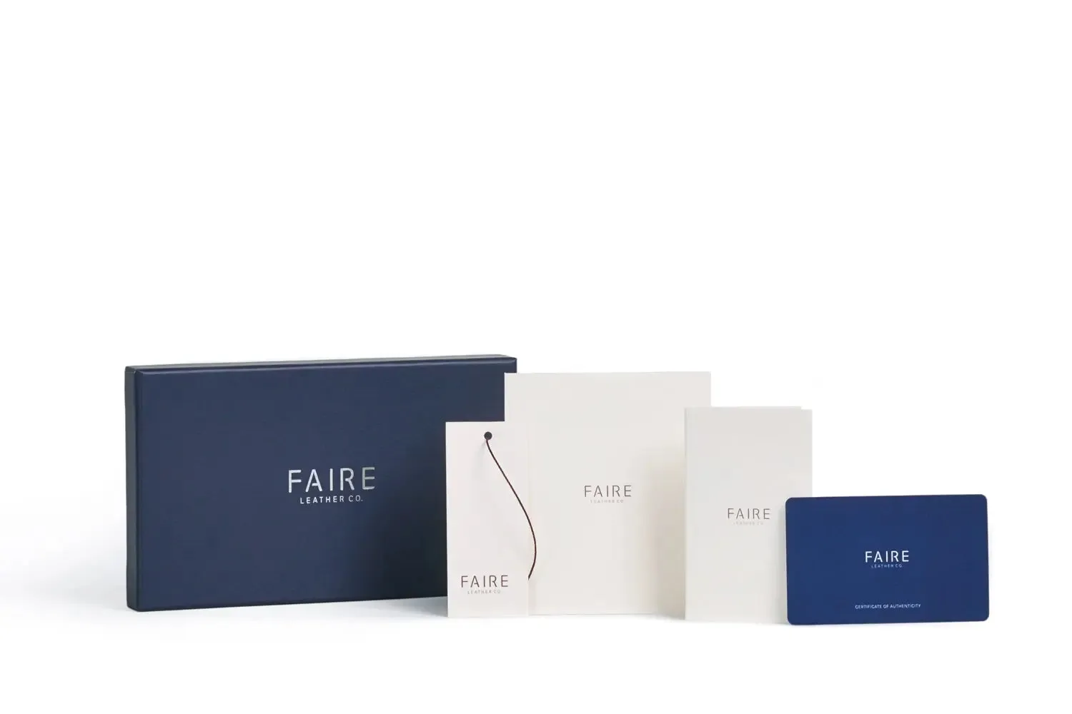 Faire Leather Co. - Specter Business Cardholder | VT Dark Brown