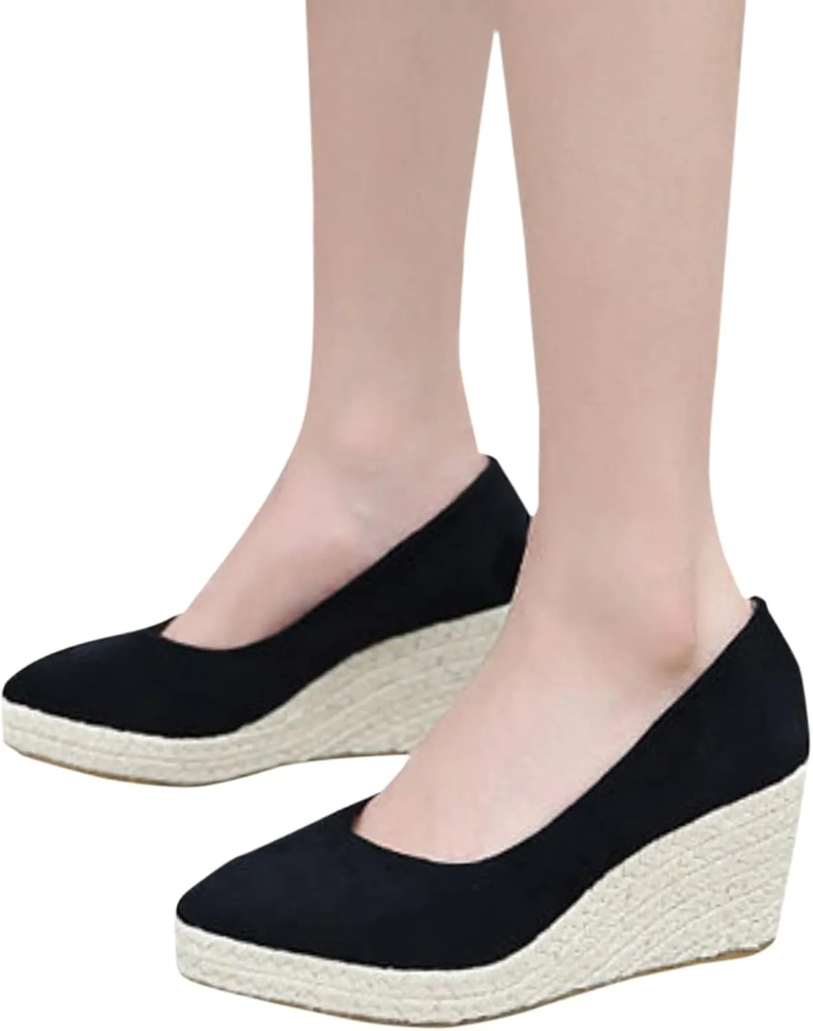 Fisherman Shoes Female Woven Wedge Heel 2025 New Spring Autumn Woven Versatile Foot Womens Summer Sandals