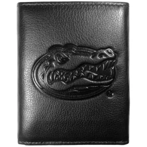 Florida Gators Embossed Leather Tri-fold Wallet