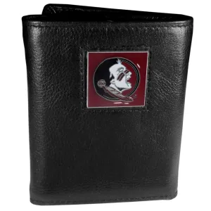 Florida St. Seminoles Leather Tri-fold Wallet