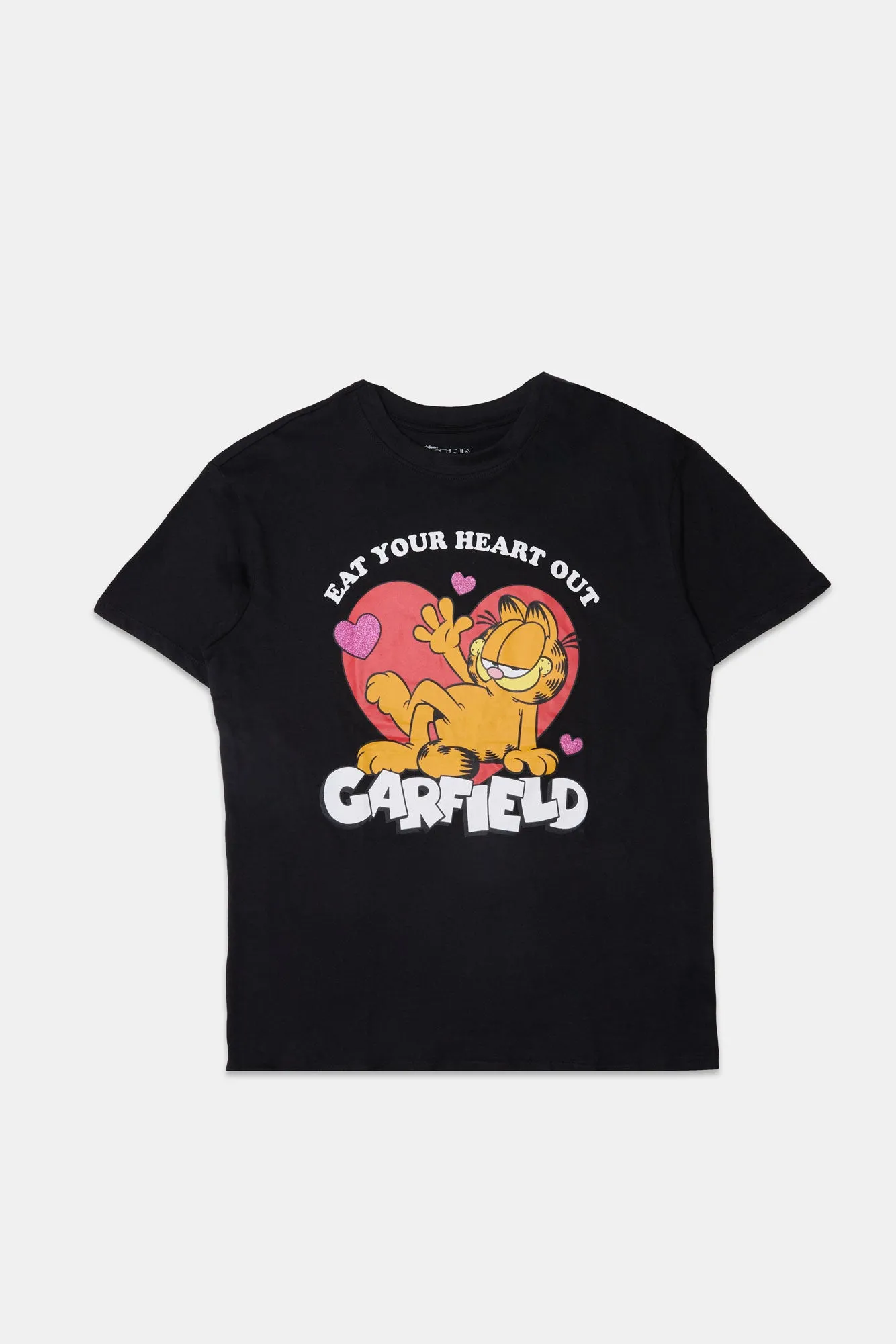 Garfield Heart Graphic Boyfriend Tee