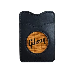 Gibson Logo Inked | Leather Phone Wallet