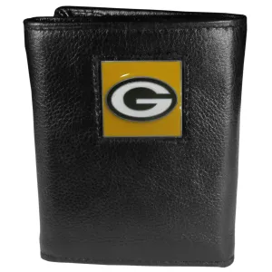 Green Bay Packers Leather Tri-fold Wallet