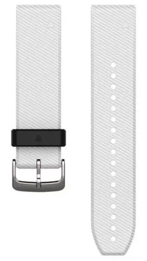 GRM Watch Band QuickFit 22 White Silicone