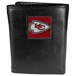 Kansas City Chiefs Leather Tri-fold Wallet