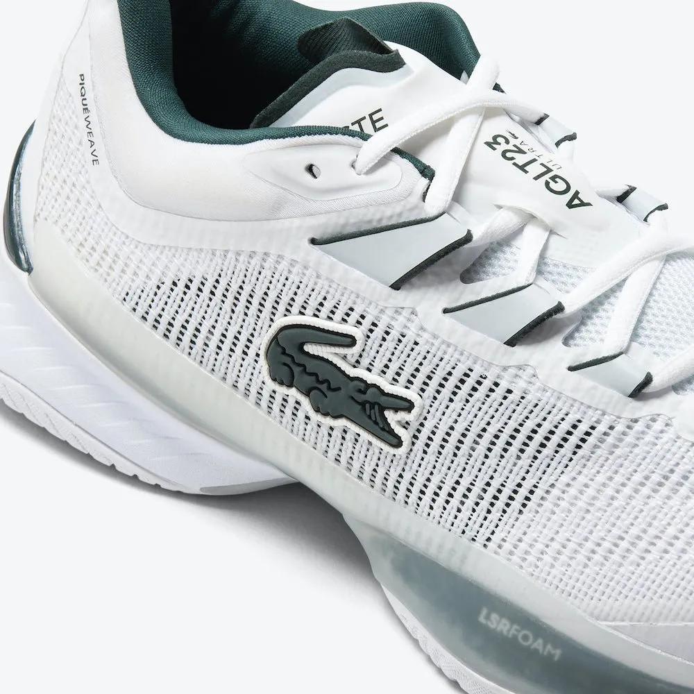 Lacoste AG-LT23 Ultra Men’s Tennis Shoes - White/green