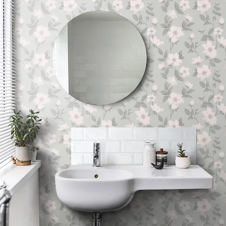 Laura Ashley Fleurir 114917 Smoke Green