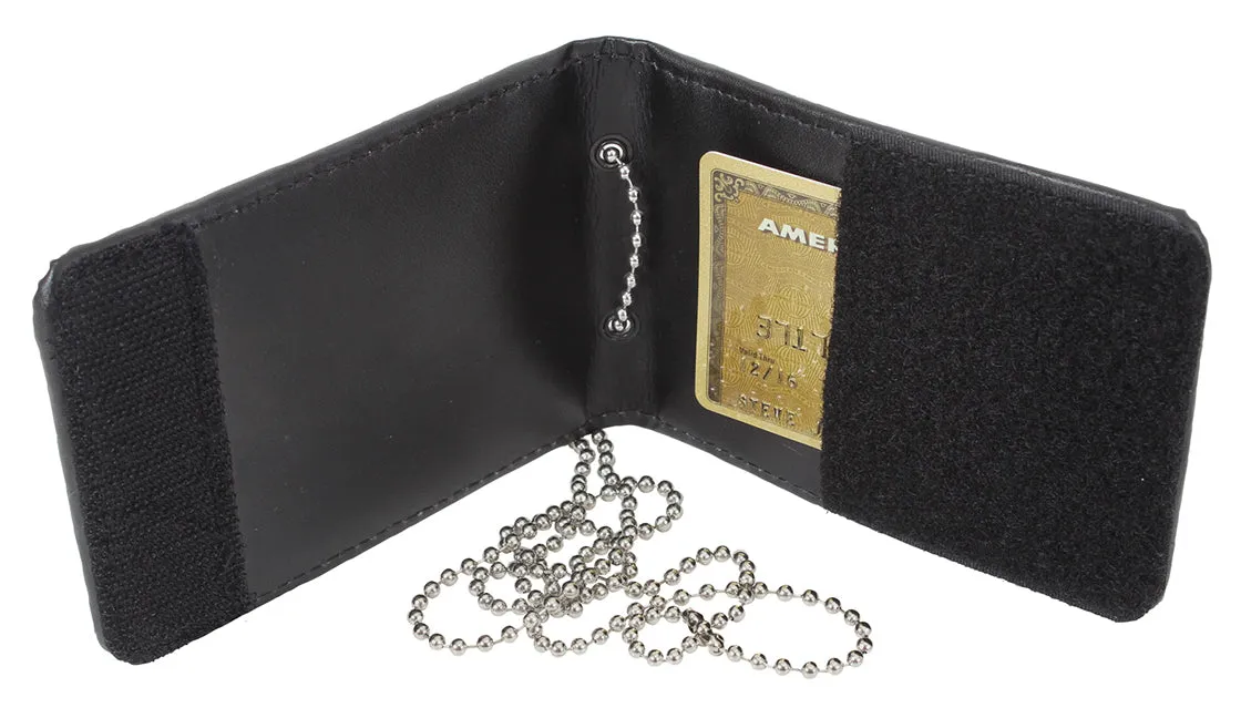 Leather Neck Identification Holder