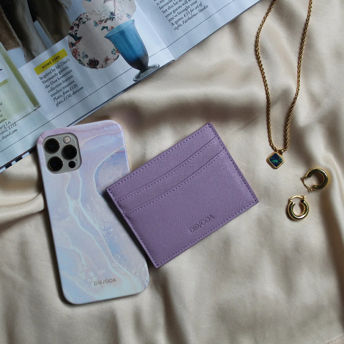 Lilac Card Holder