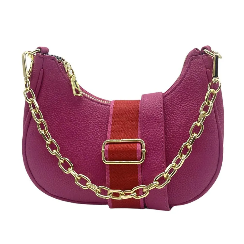 Lola Shoulder Bag | Bright Pink