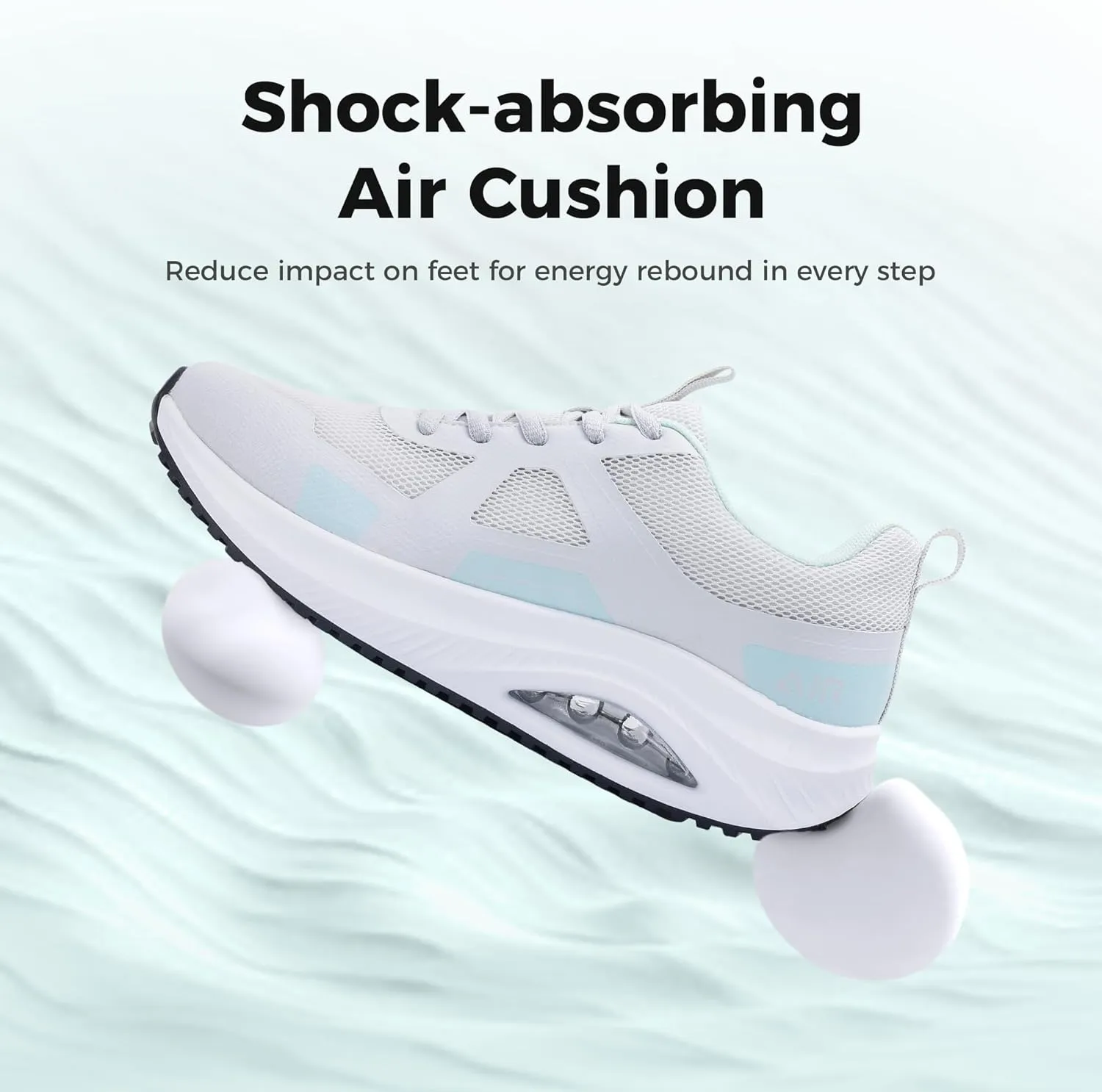 MAFEKE Womens Walking Shoes with Arch Support, Air Tennis Orthotic Fashion Sneakers for Plantar Fasciitis Pain Relief Size 5.5-11