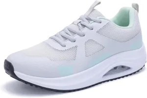 MAFEKE Womens Walking Shoes with Arch Support, Air Tennis Orthotic Fashion Sneakers for Plantar Fasciitis Pain Relief Size 5.5-11
