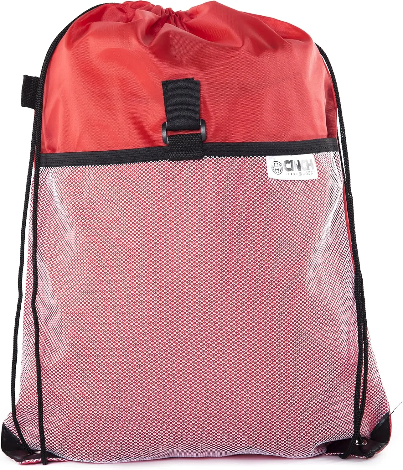 Mato & Hash Lightweight Reusable Fold Up Bags | Packable Backpacks, Reusable Drawstring Bag with Attached Fold Up Pocket